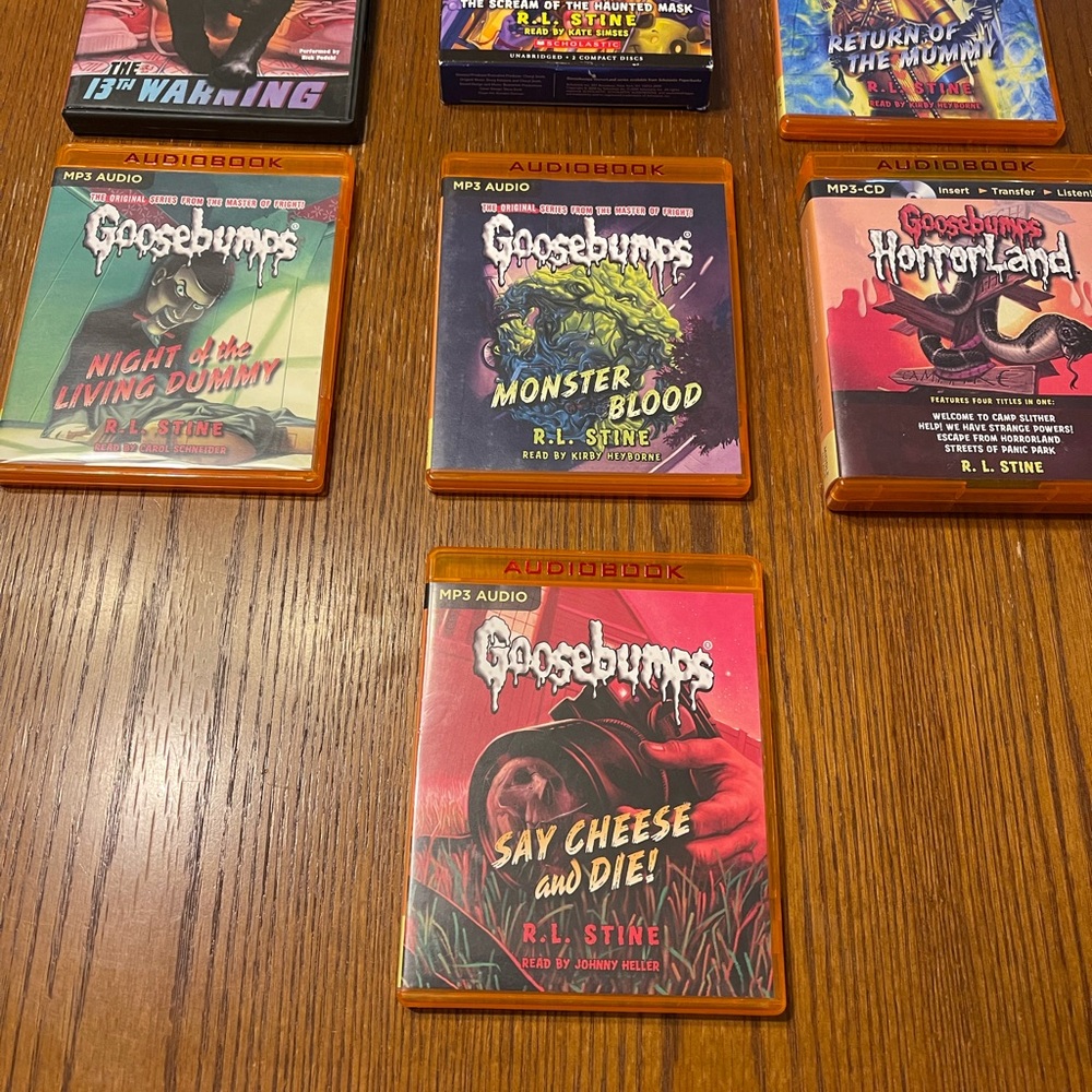 Goosebumps MP3 Audiobooks